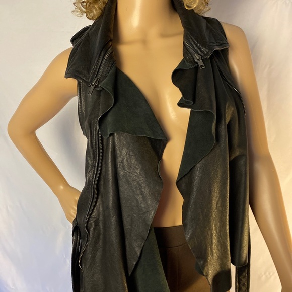 RARE*All Saints Gilet Manu Vest * River Song SA. - Picture 2 of 8
